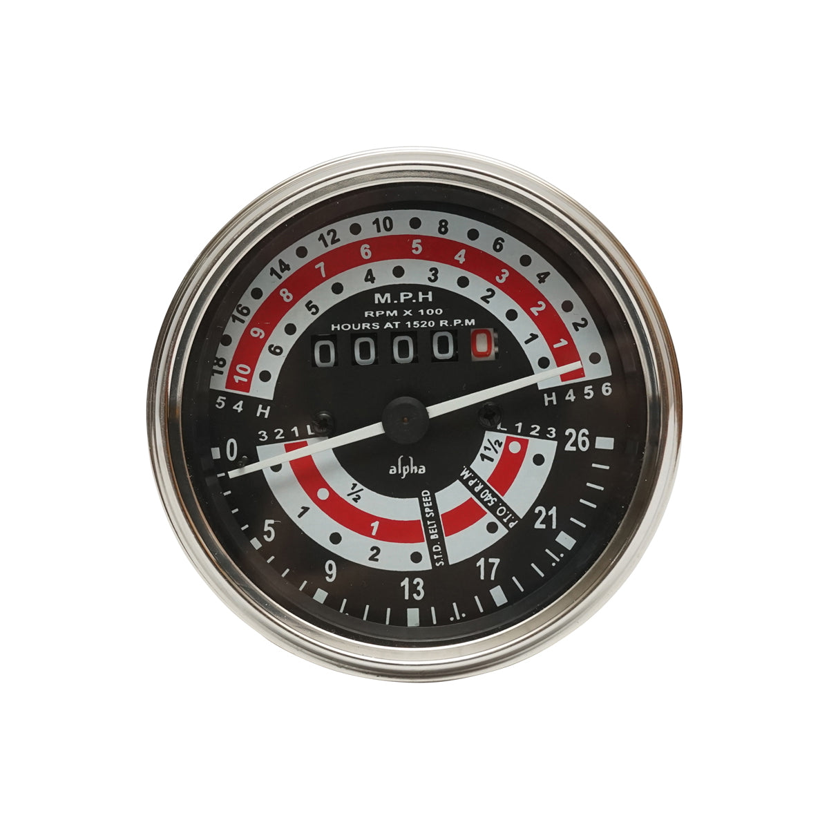 Engine speed indicator, tachometer OEM code 5010109
